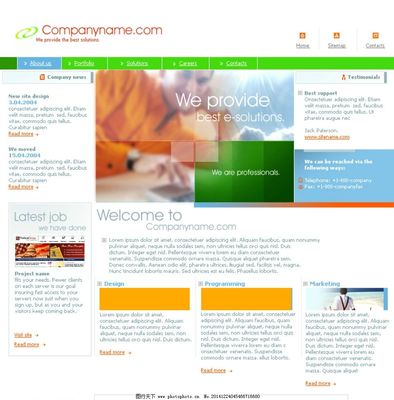 国外企业站网页与网站设计 高效利用图片提升用户体验