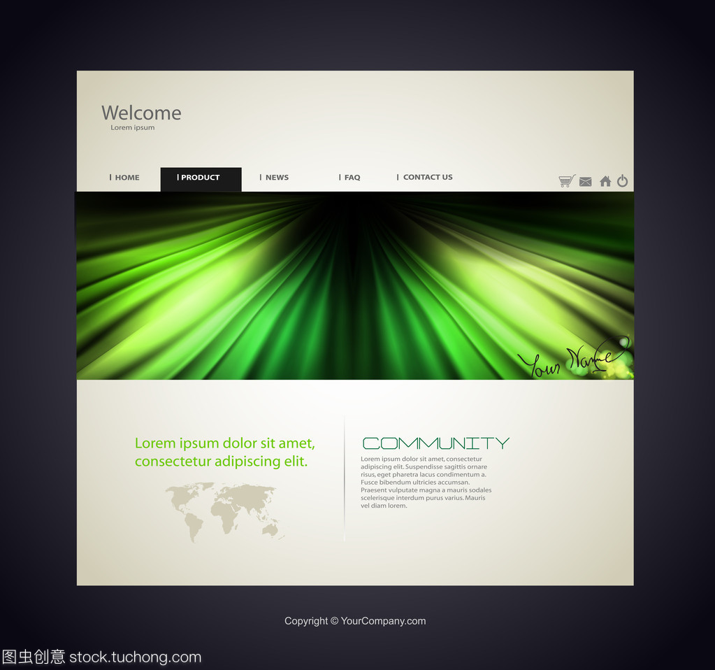 网站设计模板 构建高效网页与网站设计的关键